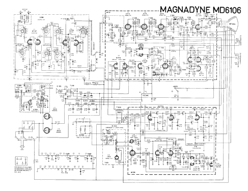 Televisore MD6106; Magnadyne Radio; (ID = 2840819) Television