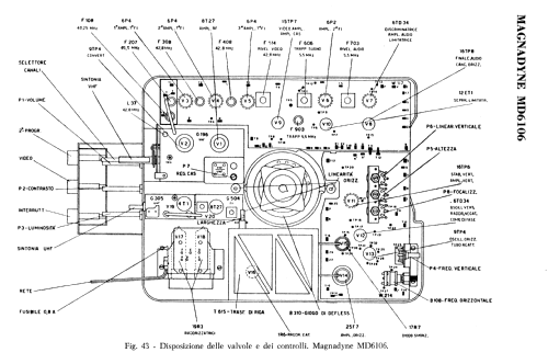 Televisore MD6106; Magnadyne Radio; (ID = 2840820) Television