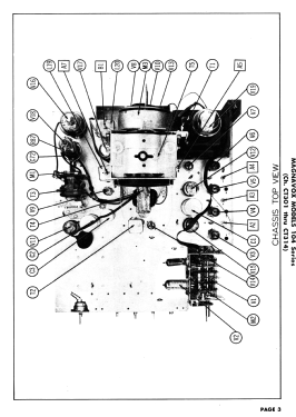 104 Series Ch= CT303; Magnavox Co., (ID = 3026722) Television