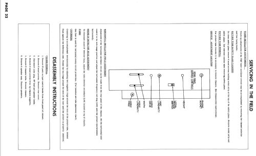 Chassis Ch= CMUA455AA 350 Series; Magnavox Co., (ID = 2641971) Television