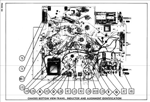 Chassis Ch= CMUA455AA 350 Series; Magnavox Co., (ID = 2641976) Television