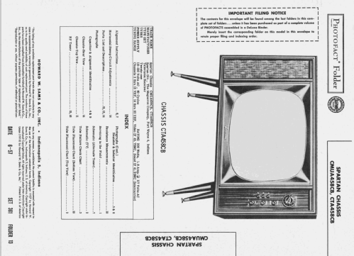 Ch= CTA458CB 350 Series; Magnavox Co., (ID = 2382977) Television