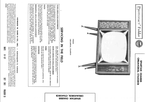 Ch= CTA458CB 350 Series; Magnavox Co., (ID = 2382978) Television