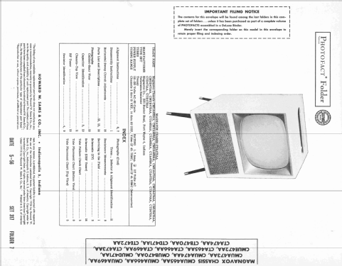 Ch= CTA465AA 650 Series; Magnavox Co., (ID = 2229008) Television