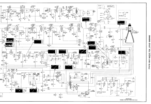 Chassis CT343 ; Magnavox Co., (ID = 3053554) Television