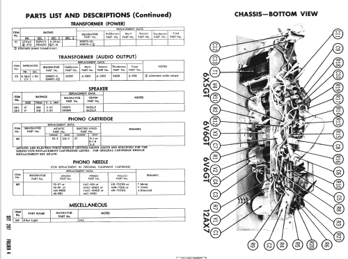 Chassis Ch= AMP-134; Magnavox Co., (ID = 2667982) Ton-Bild