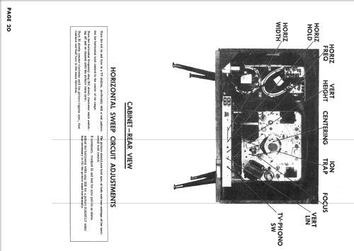 Chassis U23A-01AA ; Magnavox Co., (ID = 2537576) Television