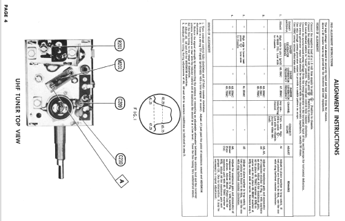 Chassis U24-01AA ; Magnavox Co., (ID = 2555467) Television