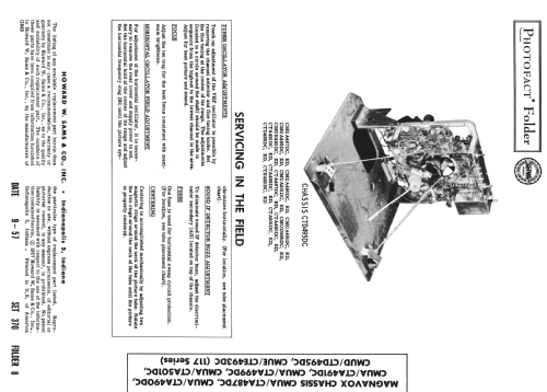 CMUA490DC 117 Series ; Magnavox Co., (ID = 2437724) Television