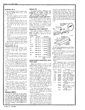 CR-190 Series ; Magnavox Co., (ID = 3029260) Radio