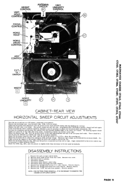 CT264; Magnavox Co., (ID = 3007639) Television