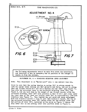 M61 ; Magnavox Co., (ID = 2960154) Enrég.-R