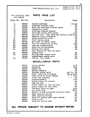 RC40 ; Magnavox Co., (ID = 2958924) Enrég.-R