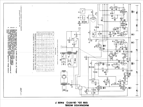 151 B Ch= CR-197C; Magnavox Co., (ID = 962213) Radio