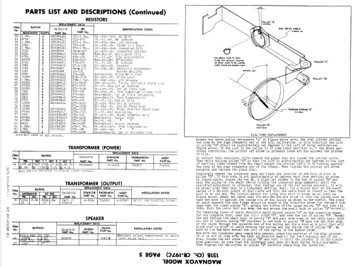 151 B Ch= CR-197C; Magnavox Co., (ID = 962218) Radio