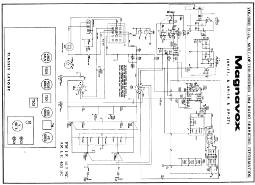 59-11 ; Magnavox Co., (ID = 178713) Radio