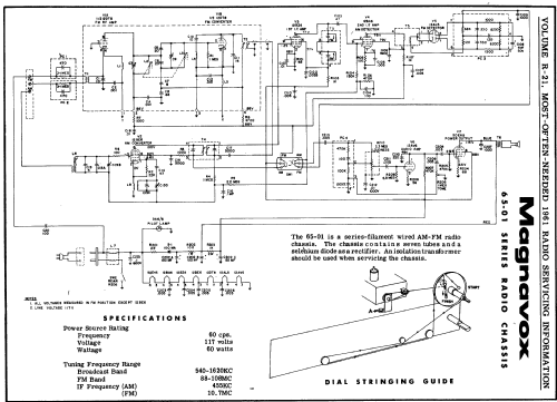 FM 21 Ch= 65-01; Magnavox Co., (ID = 144032) Radio