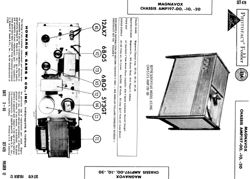 AMP197-00 ; Magnavox Co., (ID = 543562) Ampl/Mixer