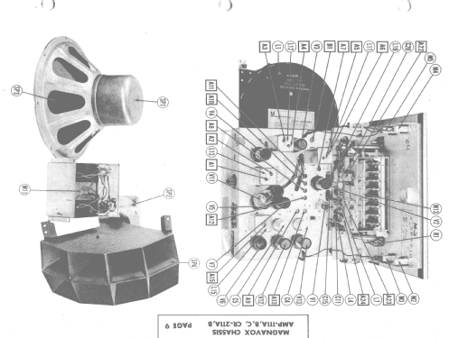 AMP-111A; Magnavox Co., (ID = 1355725) Ampl/Mixer