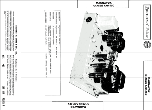 AMP-150; Magnavox Co., (ID = 1777693) Verst/Mix
