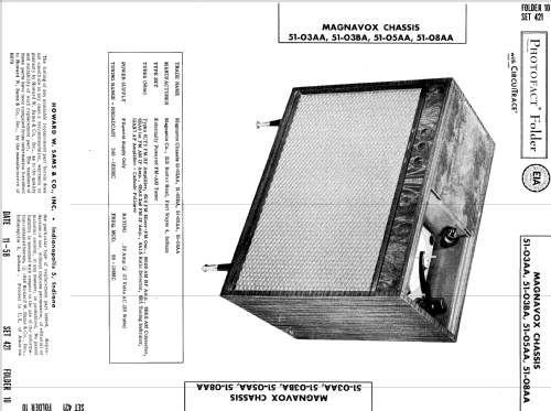 Ch= 51-03AA; Magnavox Co., (ID = 754705) Radio