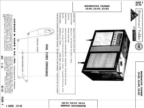 Ch= 52-01; Magnavox Co., (ID = 698590) Radio