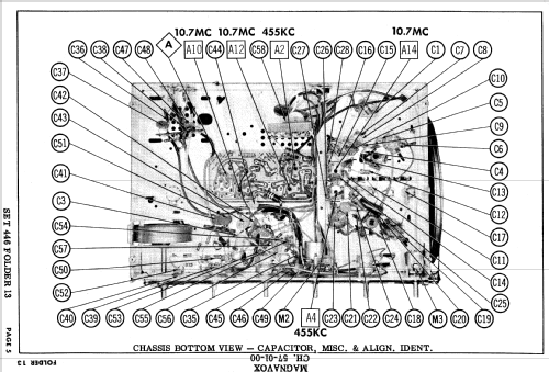 Ch= 57-01-00; Magnavox Co., (ID = 691893) Radio