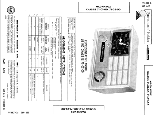 Ch= 71-01-00; Magnavox Co., (ID = 530114) Radio