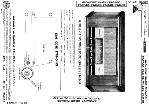 Ch= 79-07-00; Magnavox Co., (ID = 530183) Radio