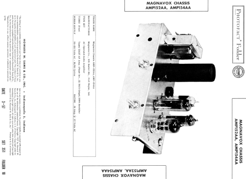 Ch= AMP152AA; Magnavox Co., (ID = 1858171) Ampl/Mixer