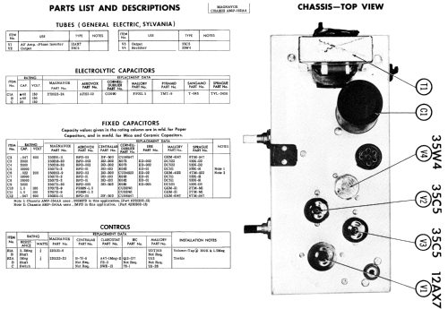 Ch= AMP152AA; Magnavox Co., (ID = 1858174) Ampl/Mixer