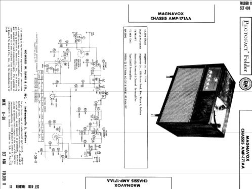 Ch= AMP-171AA; Magnavox Co., (ID = 804058) Ampl/Mixer