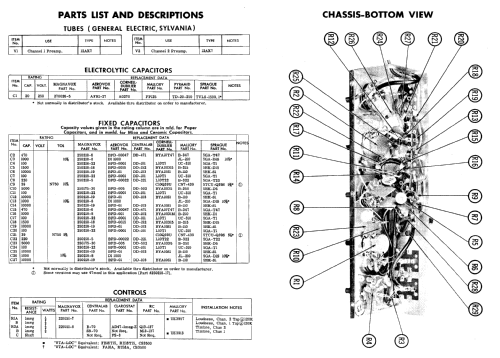 Ch= AMP-176BA Ampl/Mixer Magnavox Co., Commercial Wireless and ...