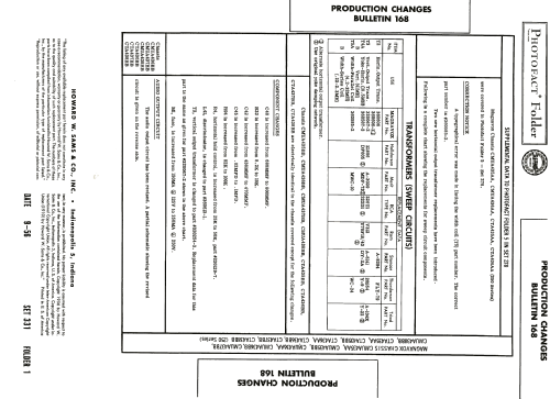 Ch= CMUA435AA 250Series; Magnavox Co., (ID = 1910227) Television