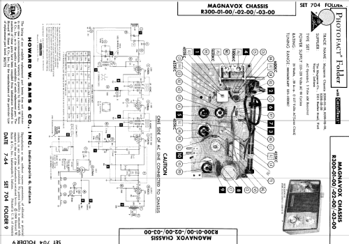 Ch= R300-01-00; Magnavox Co., (ID = 529704) Radio