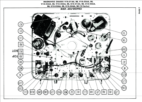 CH= U1801BB 18 Series; Magnavox Co., (ID = 1758178) Television