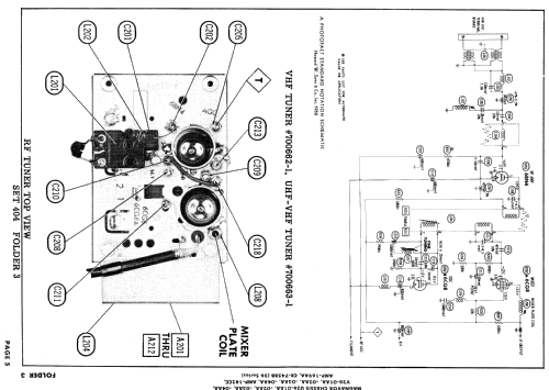 Chassis Ch= U26-01AA; Magnavox Co., (ID = 840924) Television