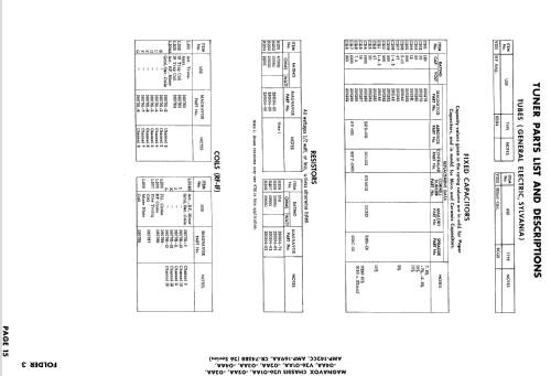 Chassis Ch= U26-01AA; Magnavox Co., (ID = 840934) Television