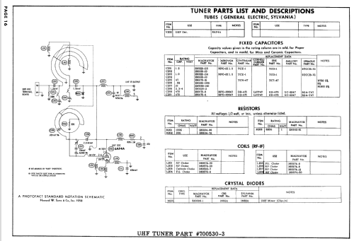 Chassis Ch= U26-01AA; Magnavox Co., (ID = 840935) Television