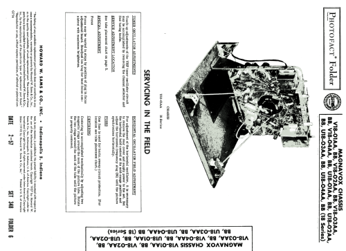 CH= V1802BB 18 Series; Magnavox Co., (ID = 1757630) Television