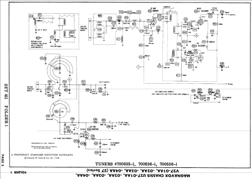 Ch= V27-01AA; Magnavox Co., (ID = 787974) Television