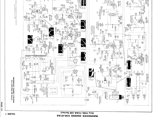 Ch= V30-01AA; Magnavox Co., (ID = 892353) TV Radio