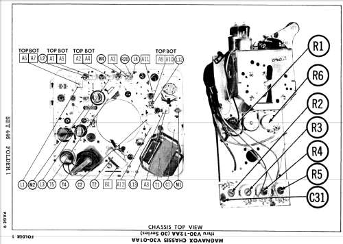 Ch= V30-12AA; Magnavox Co., (ID = 892563) TV Radio