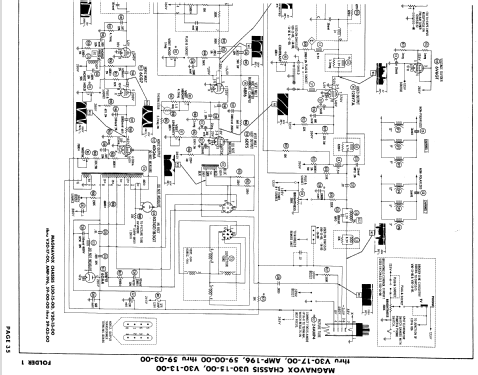 Ch= V30-14-00, V30-15-00; Magnavox Co., (ID = 618540) Television