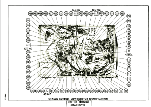 Chassis CR-722; Magnavox Co., (ID = 1965751) Radio
