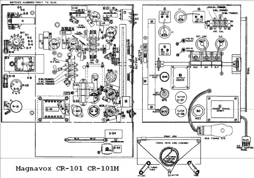 CR-101 ; Magnavox Co., (ID = 766185) Radio