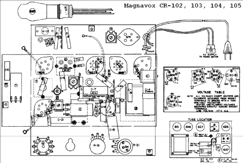 CR-102 ; Magnavox Co., (ID = 766339) Radio