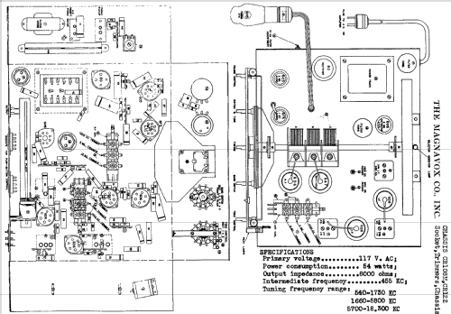 CR108M; Magnavox Co., (ID = 766457) Radio