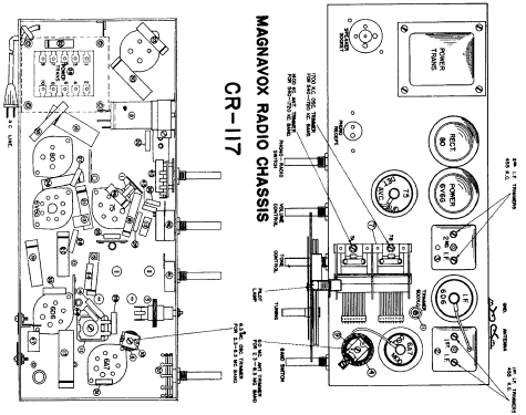 CR117; Magnavox Co., (ID = 766583) Radio