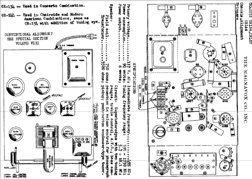 CR134; Magnavox Co., (ID = 766942) Radio